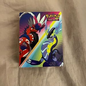Pokémon case and cards